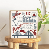 All Things Boston Block Sign