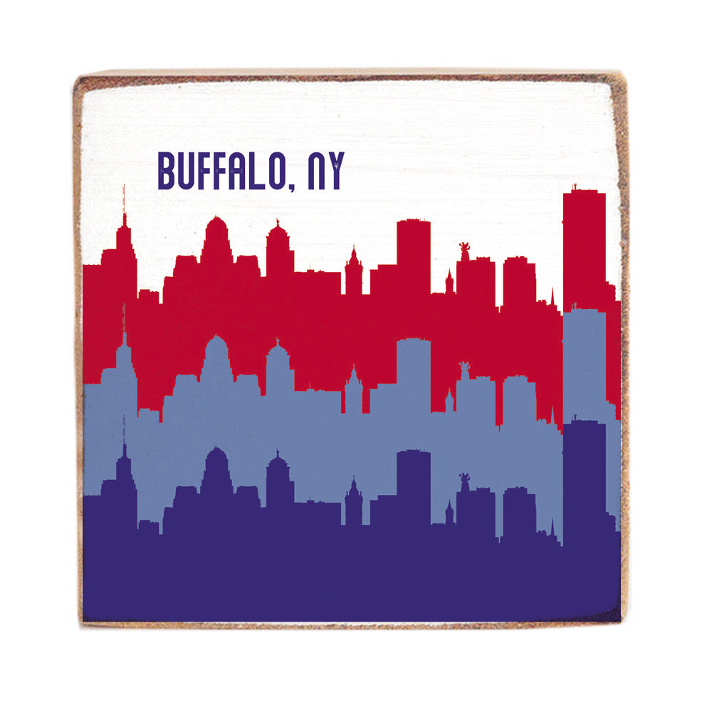 Buffalo Repeating Skyline Block