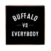 Buffalo Vs Block Sign