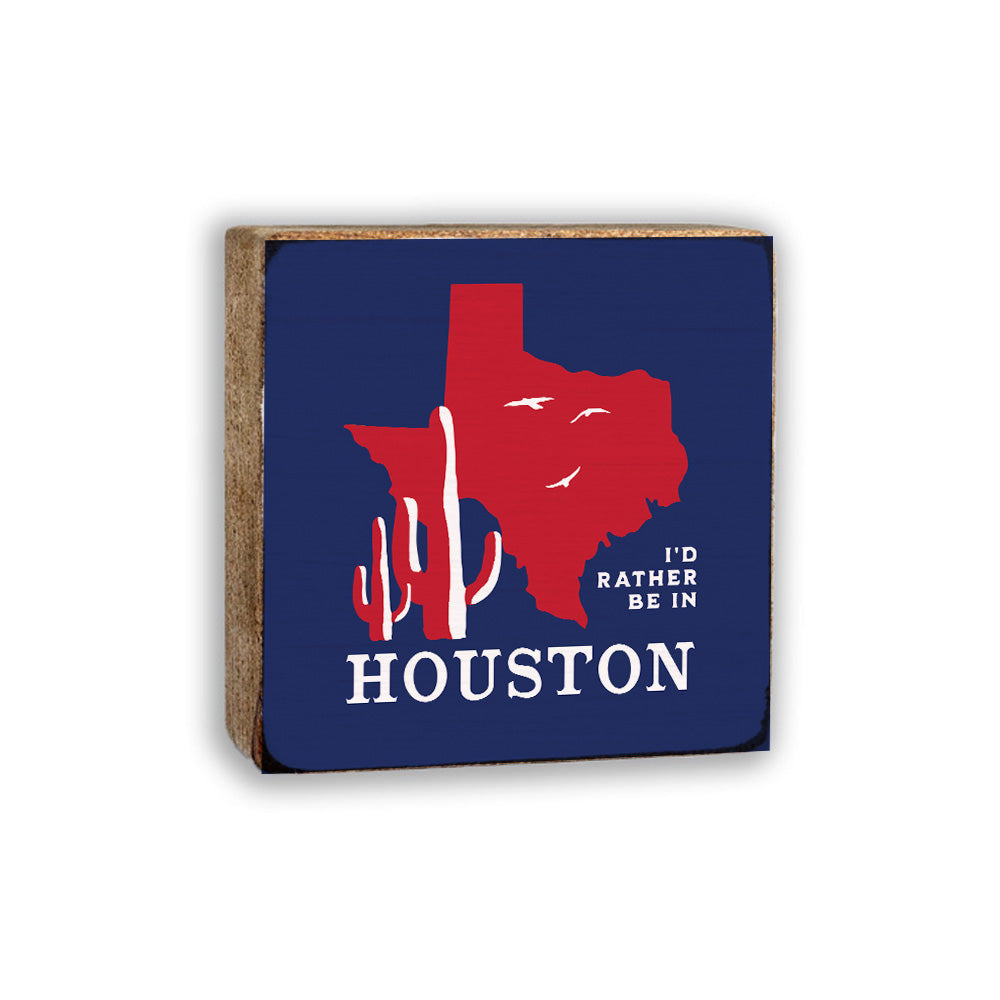 Houston Texas State Silo Block