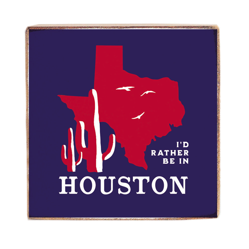 Houston Texas State Silo Block