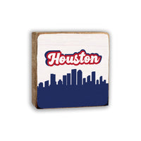 Houston TX Navy Skyline