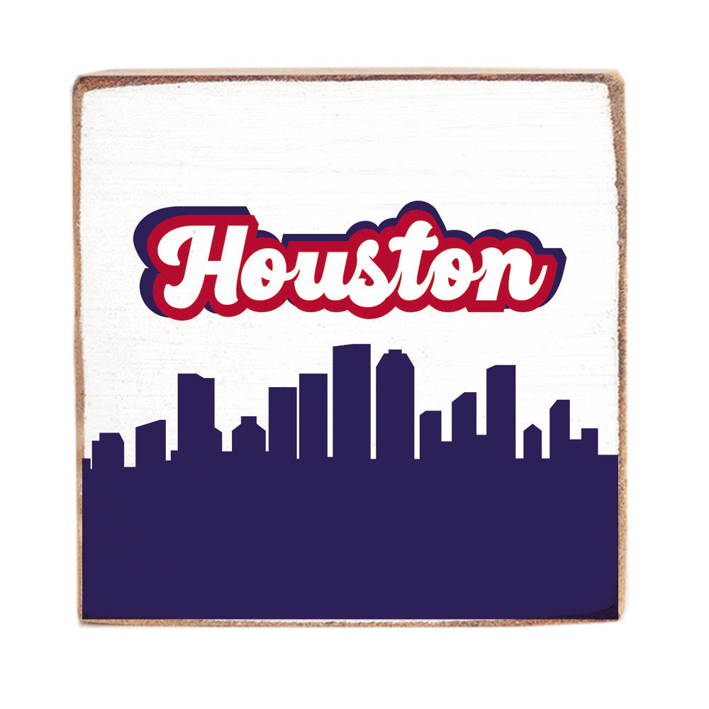 Houston TX Navy Skyline