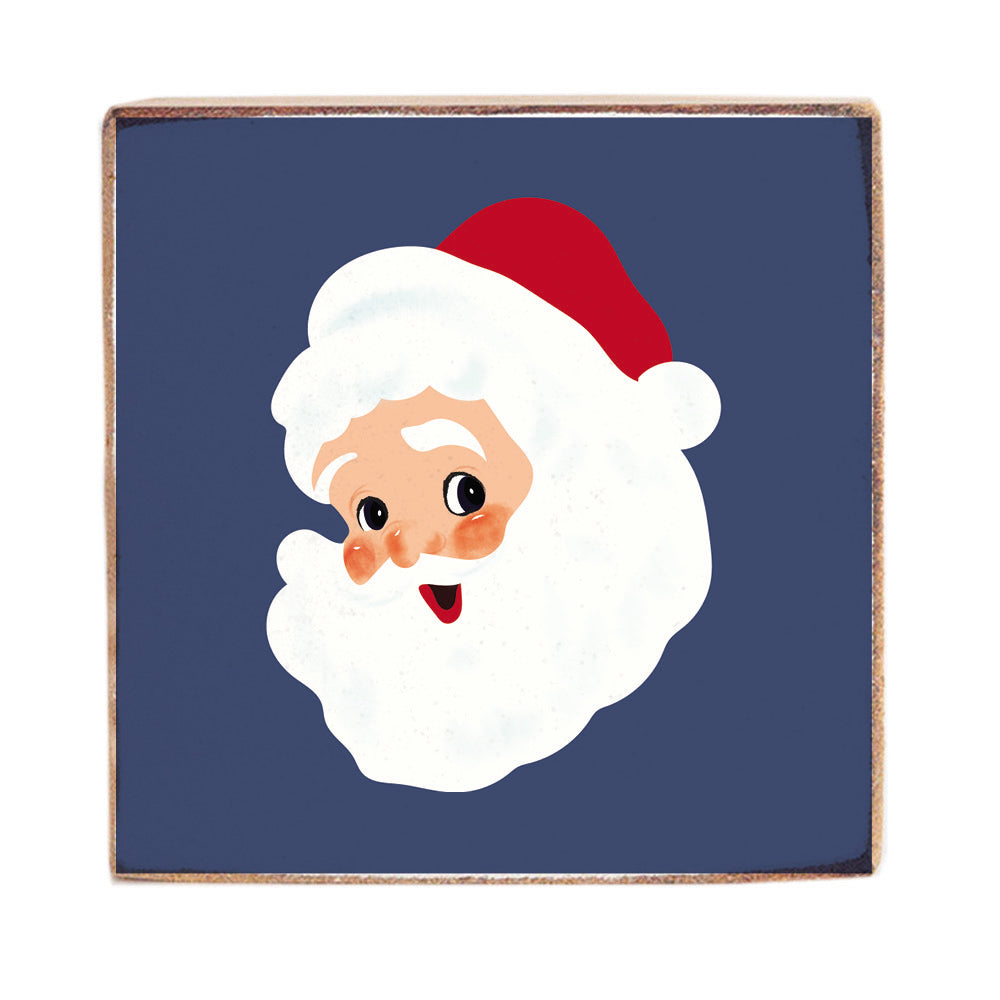 Santa Block Sign