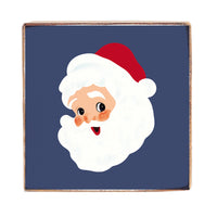 Santa Block Sign