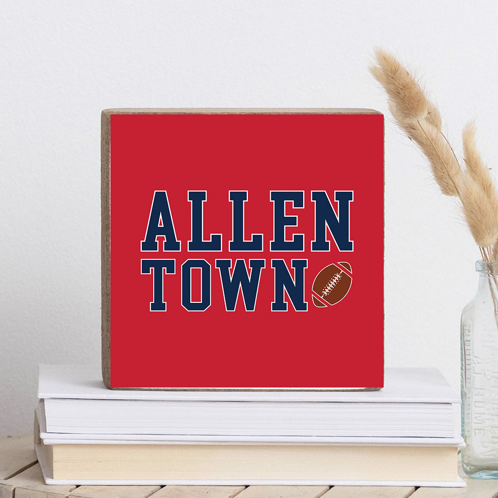 Buffalo Allen Town Block Sign
