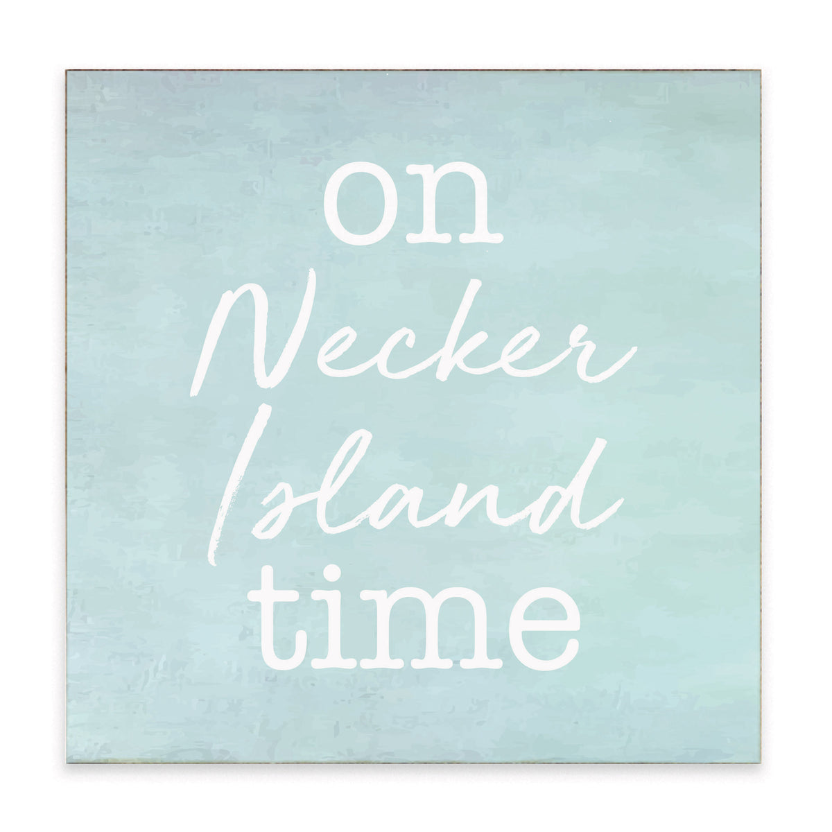 On Your Place Time Personalized Block Sign