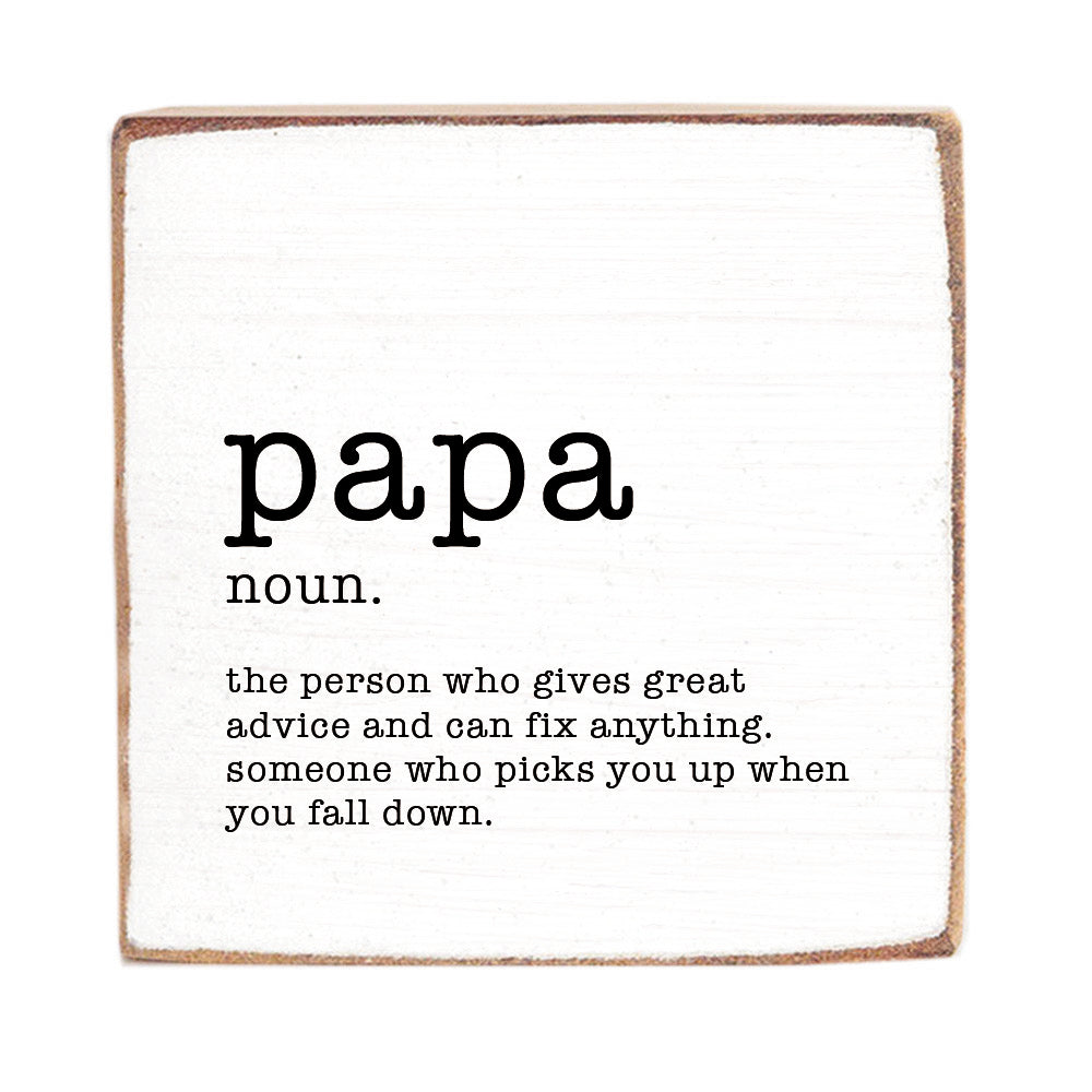 Great Advice Definition Personalized Block Sign