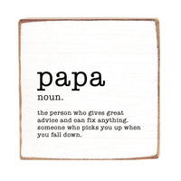 Great Advice Definition Personalized Block Sign