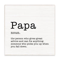 Great Advice Definition Personalized Block Sign