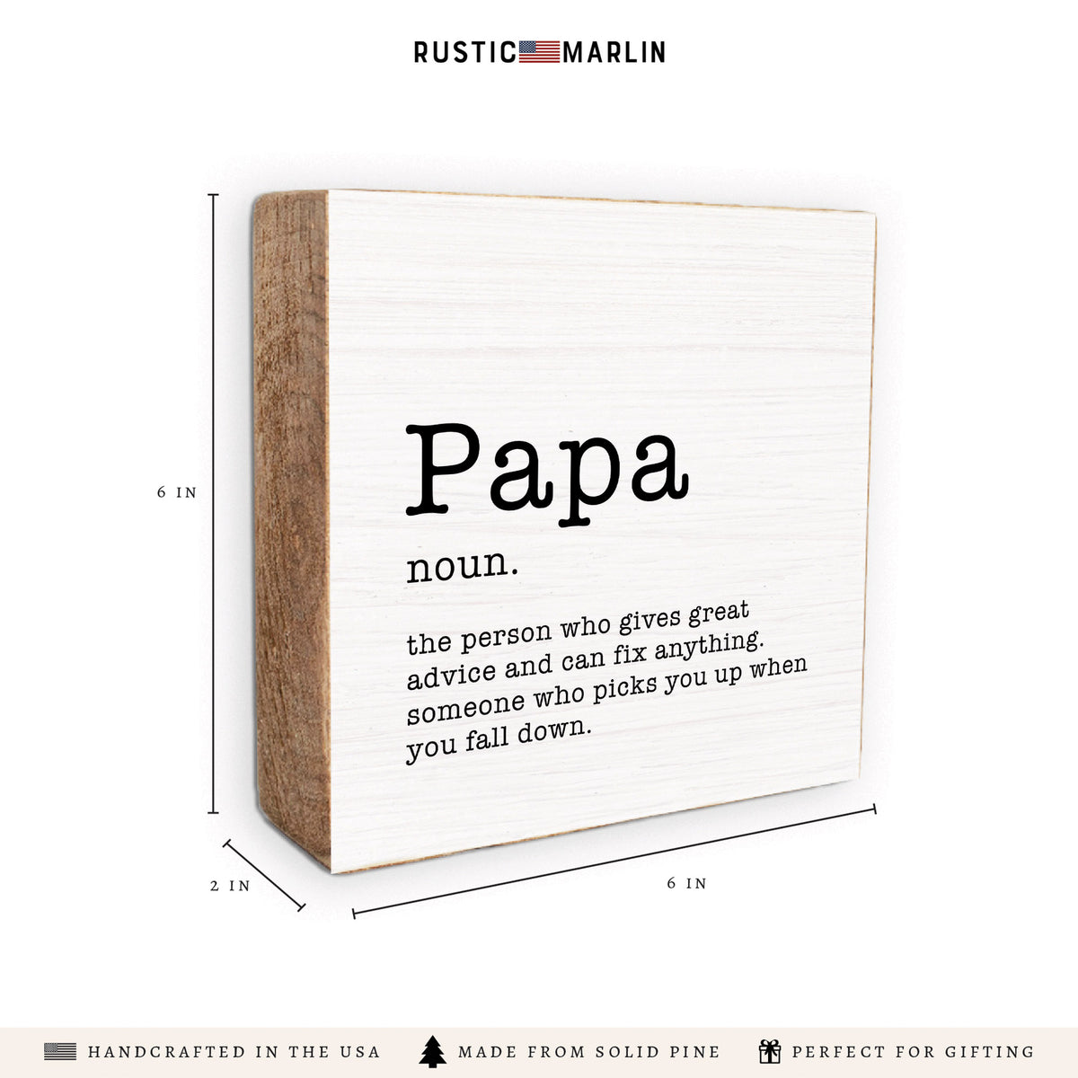 Great Advice Definition Personalized Block Sign