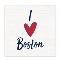 I Love Personalized Block Sign