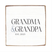 Grandma & Grandpa Est. Block