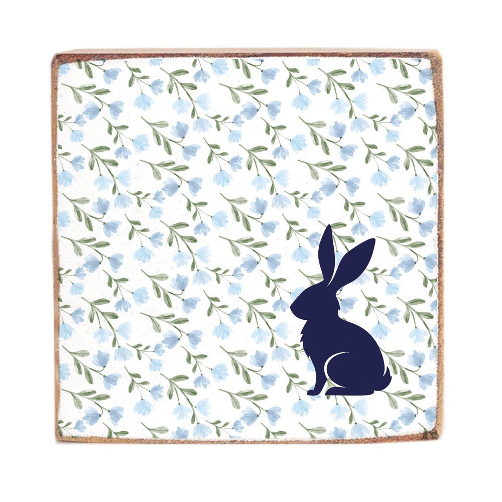 Bluebell Bunny Block Sign