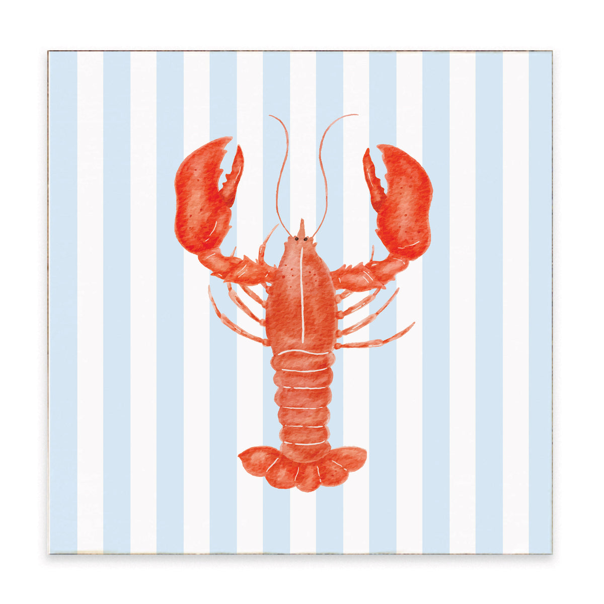 Seaside Lobster Block Sign