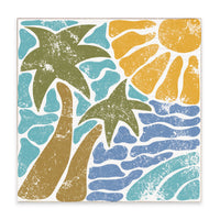 Island Time Block Sign