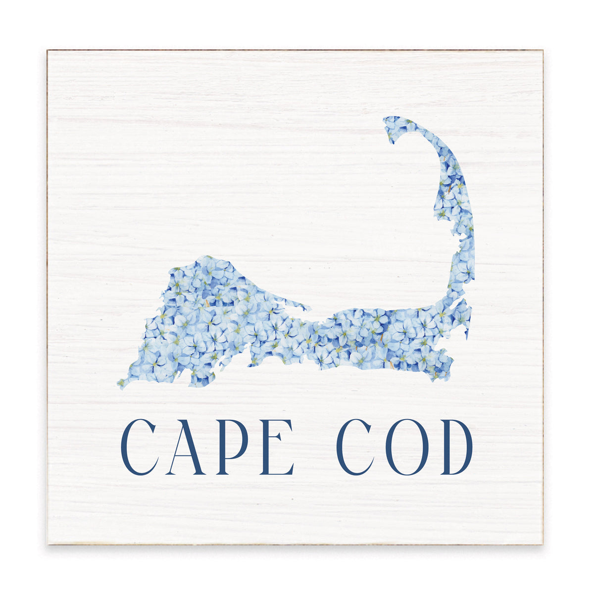 Cape Cod Hydrangeas Block Square