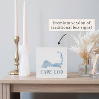 Cape Cod Hydrangeas Block Square