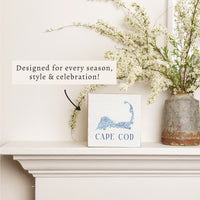 Cape Cod Hydrangeas Block Square