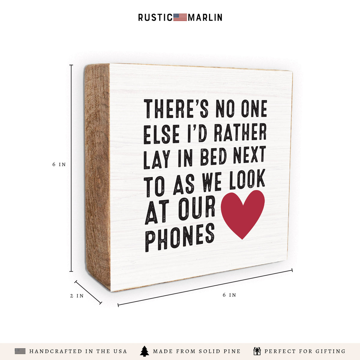 Look At Our Phones Block Sign