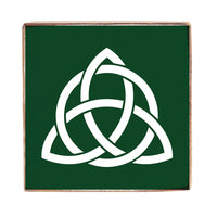 Celtic Knot Decorative Square Block Sign