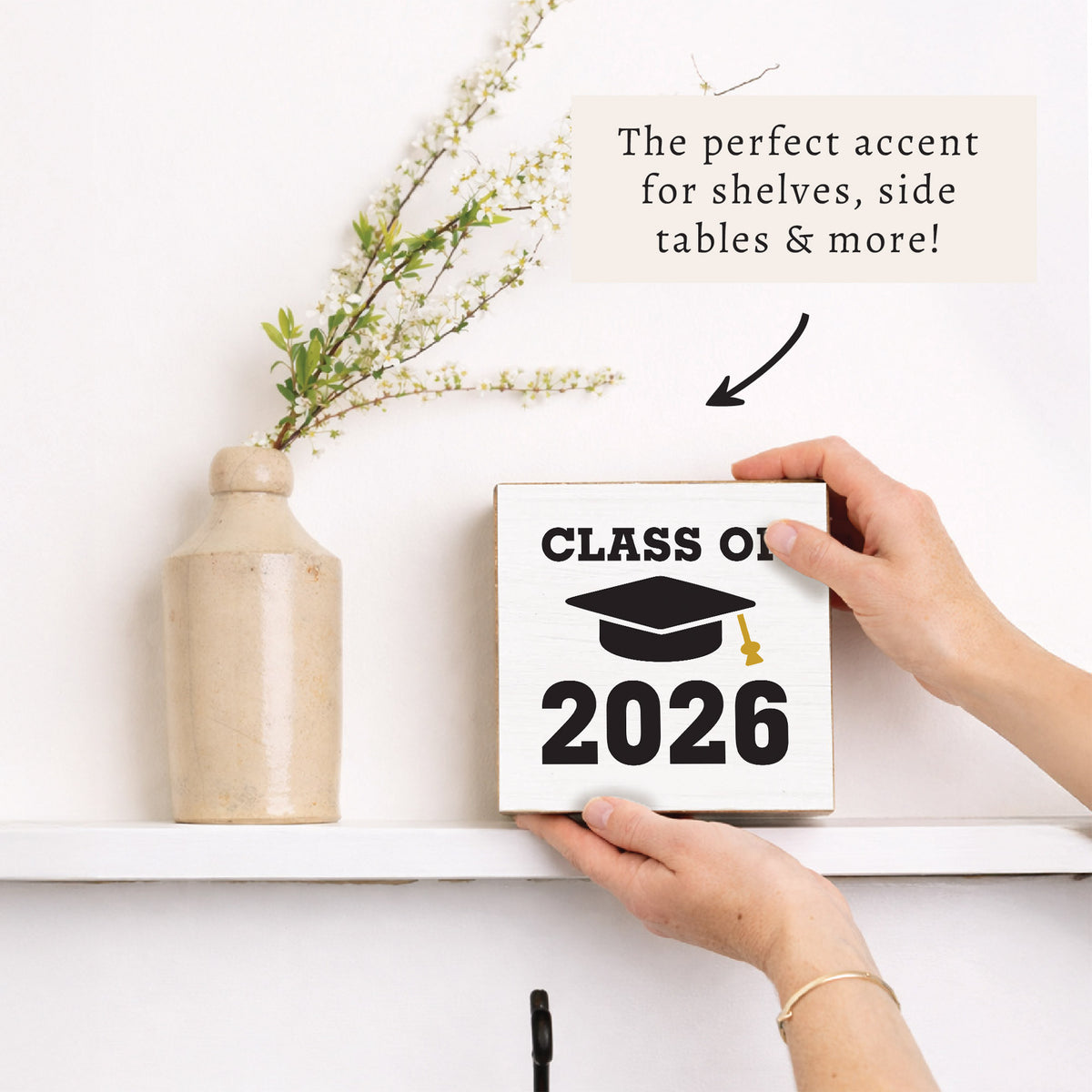 Class Of 2026 Block Sign