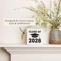 Class Of 2026 Block Sign