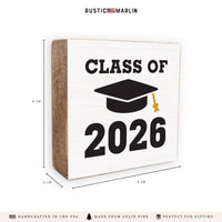 Class Of 2026 Block Sign