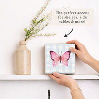 Butterfly Block Sign