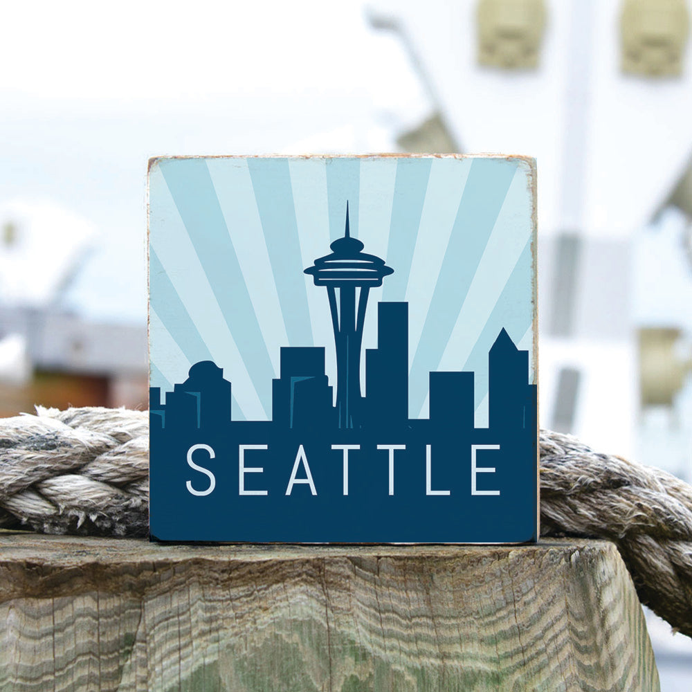 Seattle Light City Block Sign