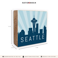 Seattle Light City Block Sign