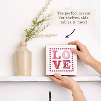 Love Stamp Block Sign