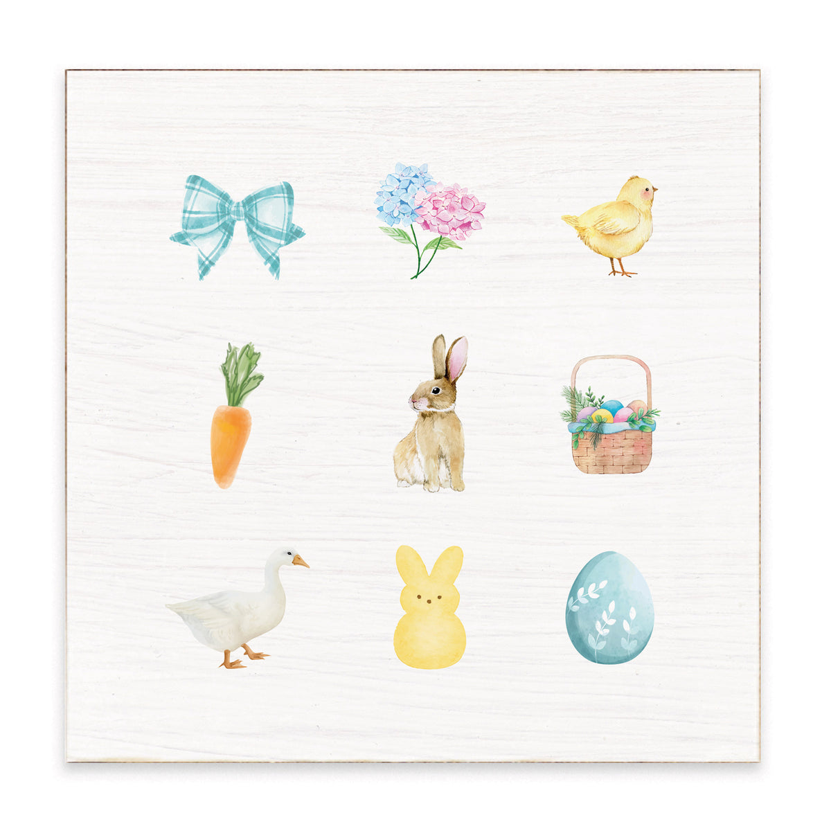 Easter Icons Block Sign