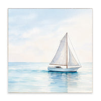Sailboat Block Sign