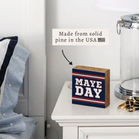 Maye Day Block Sign