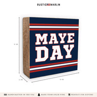 Maye Day Block Sign