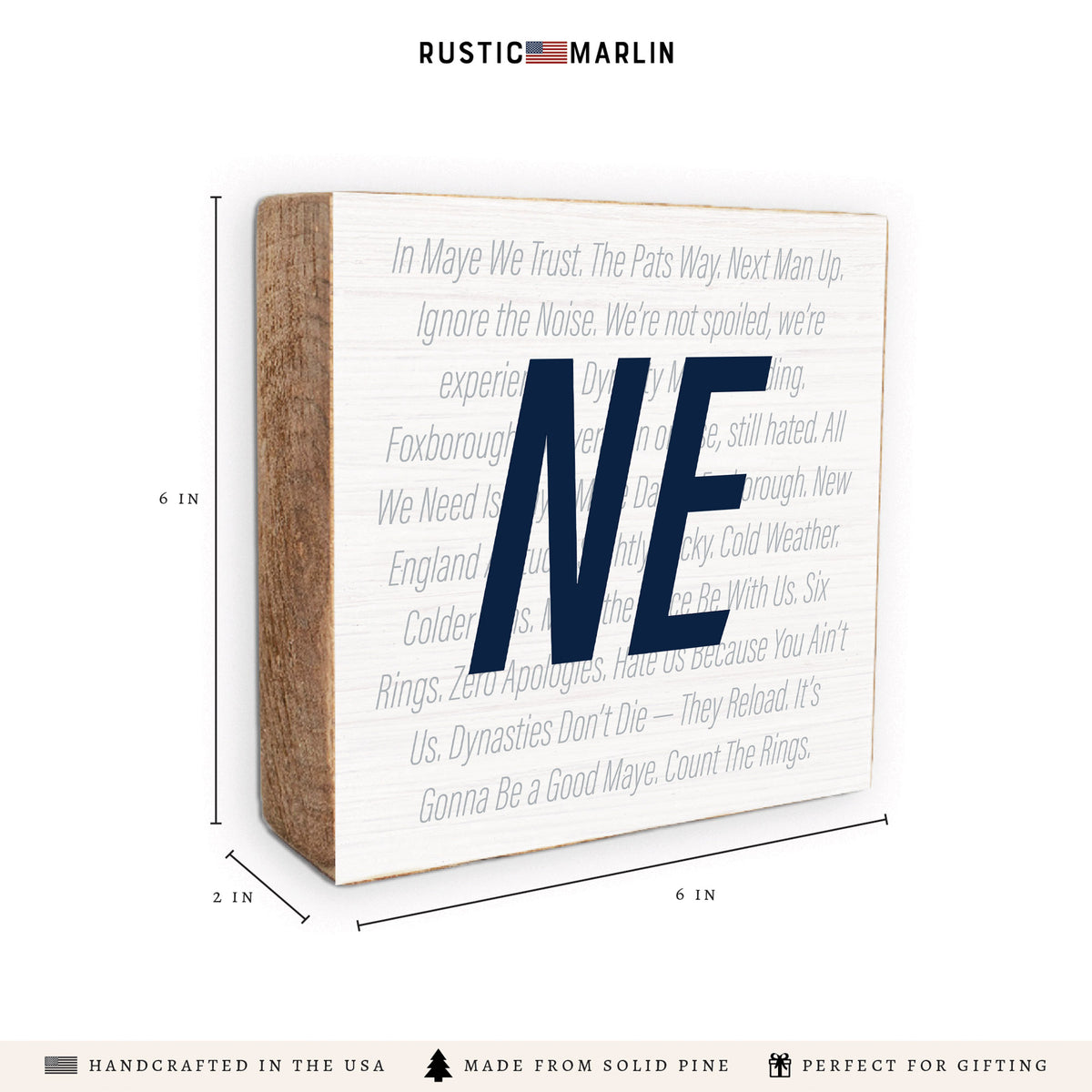 NE Block Sign