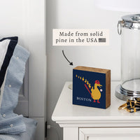 Boston Ducklings Sox Block Sign
