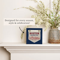 Boston Baseball Club Block Sign