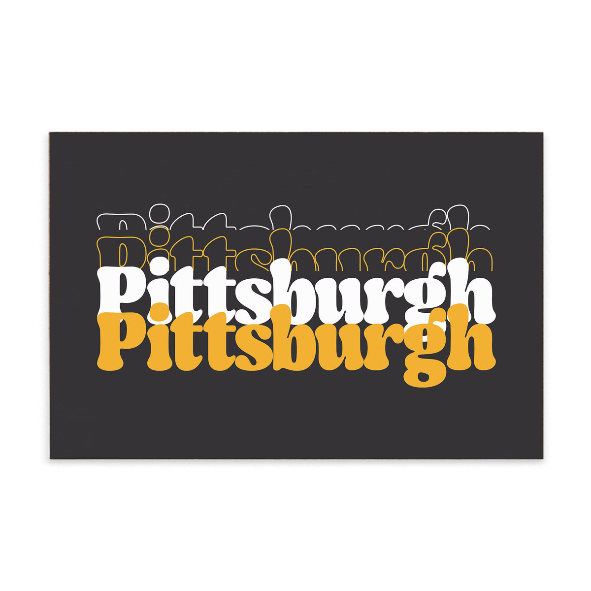 Pittsburgh Block Sign