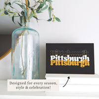 Pittsburgh Block Sign