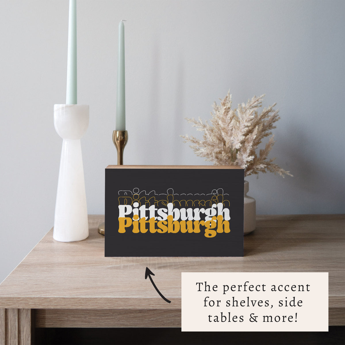 Pittsburgh Block Sign