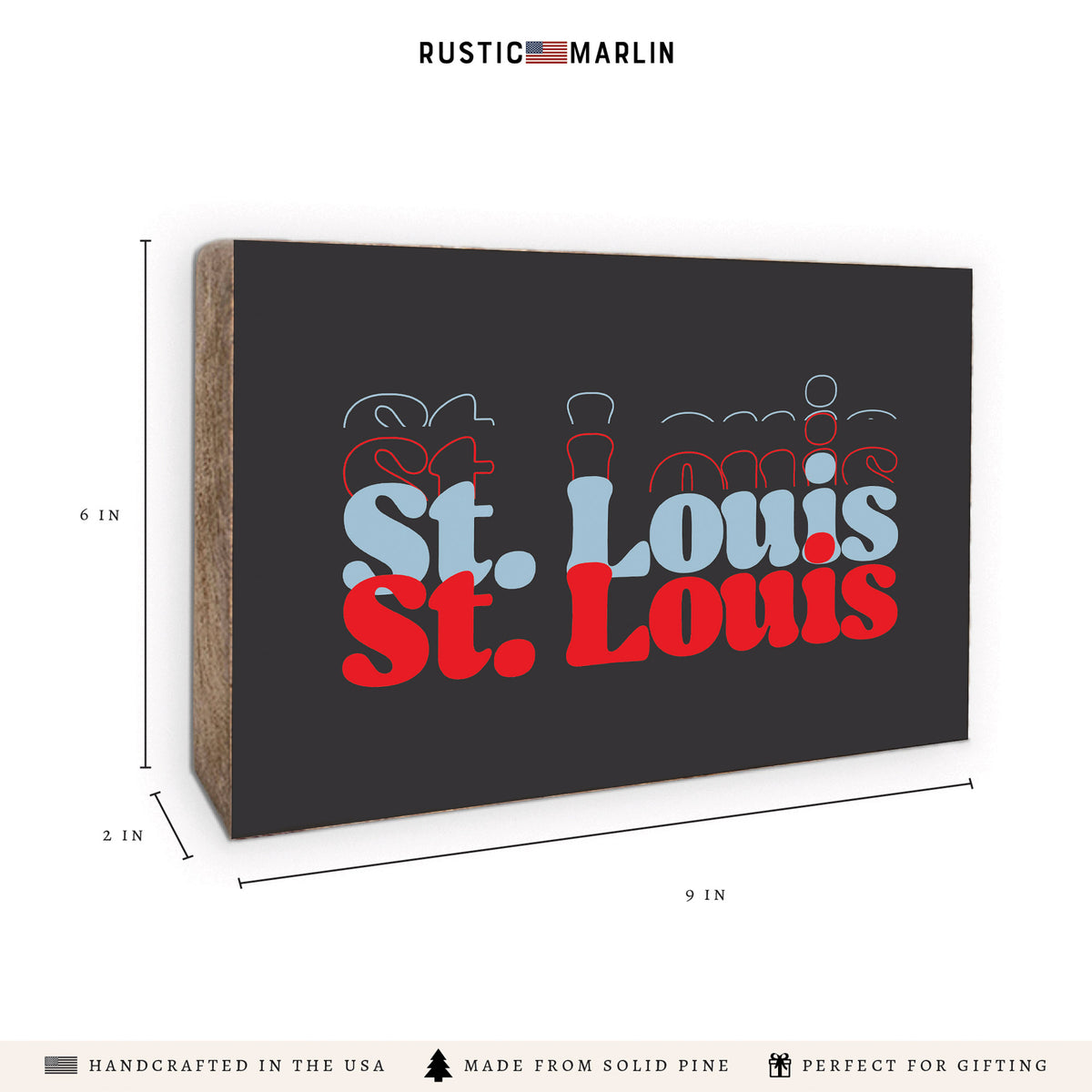 St. Louis Block Sign