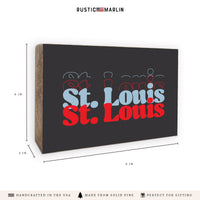 St. Louis Block Sign