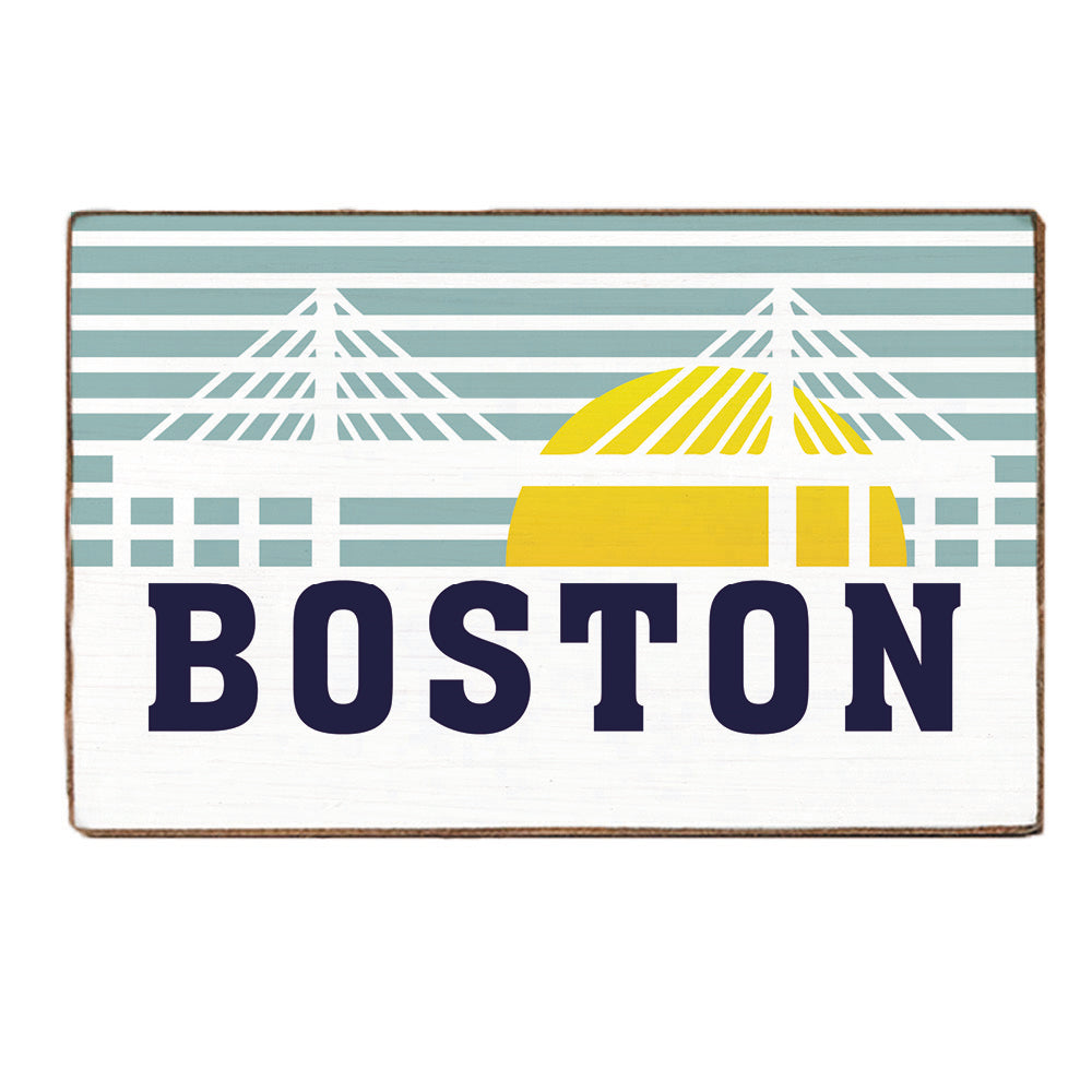 Boston Bridge Wood Block