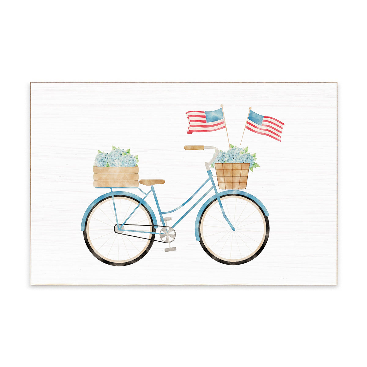Patriotic Pedals Block Sign