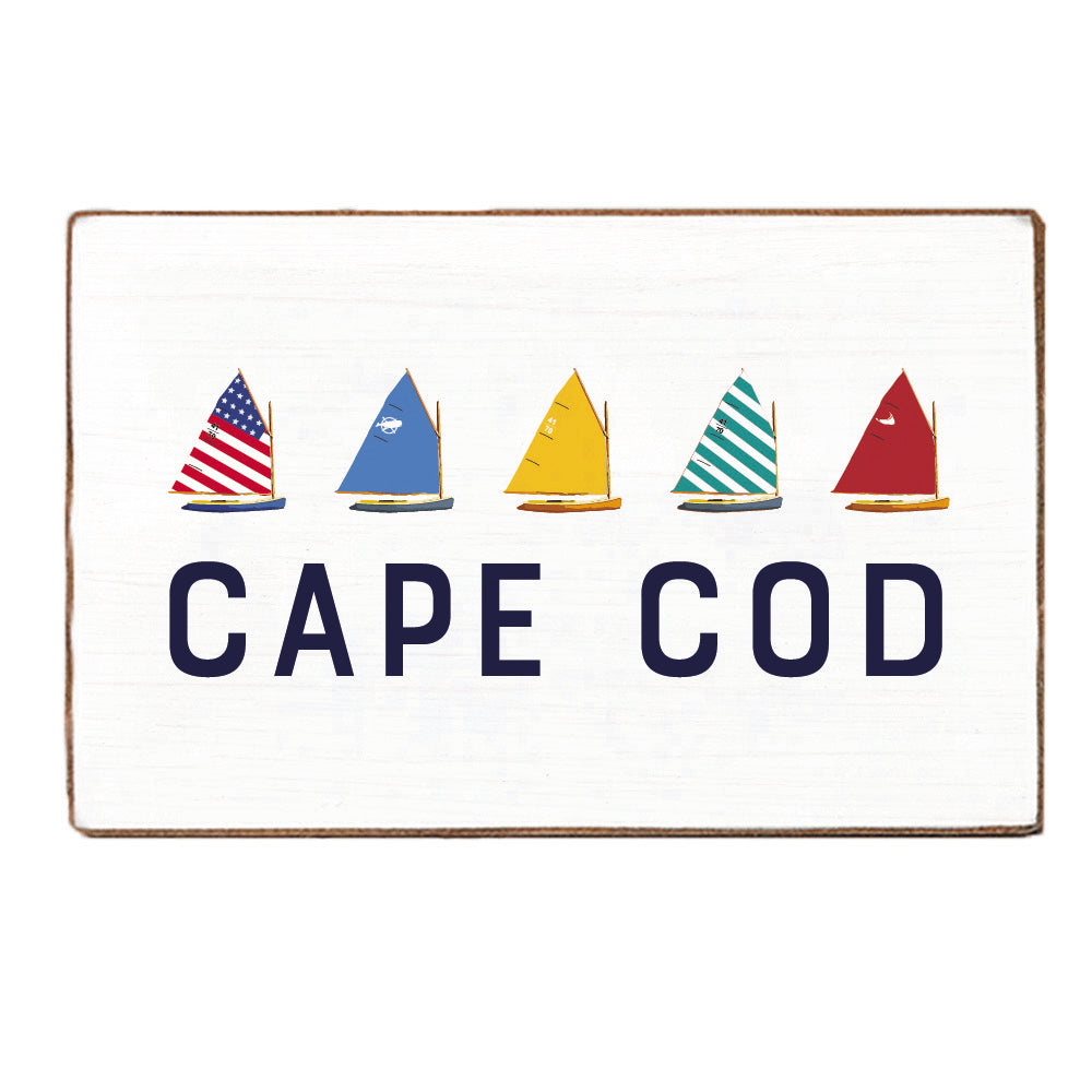 Cat Boats Personalized_Yes XL Block Sign