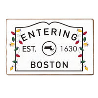 Lights Entering Personalized_Yes XL Block Sign