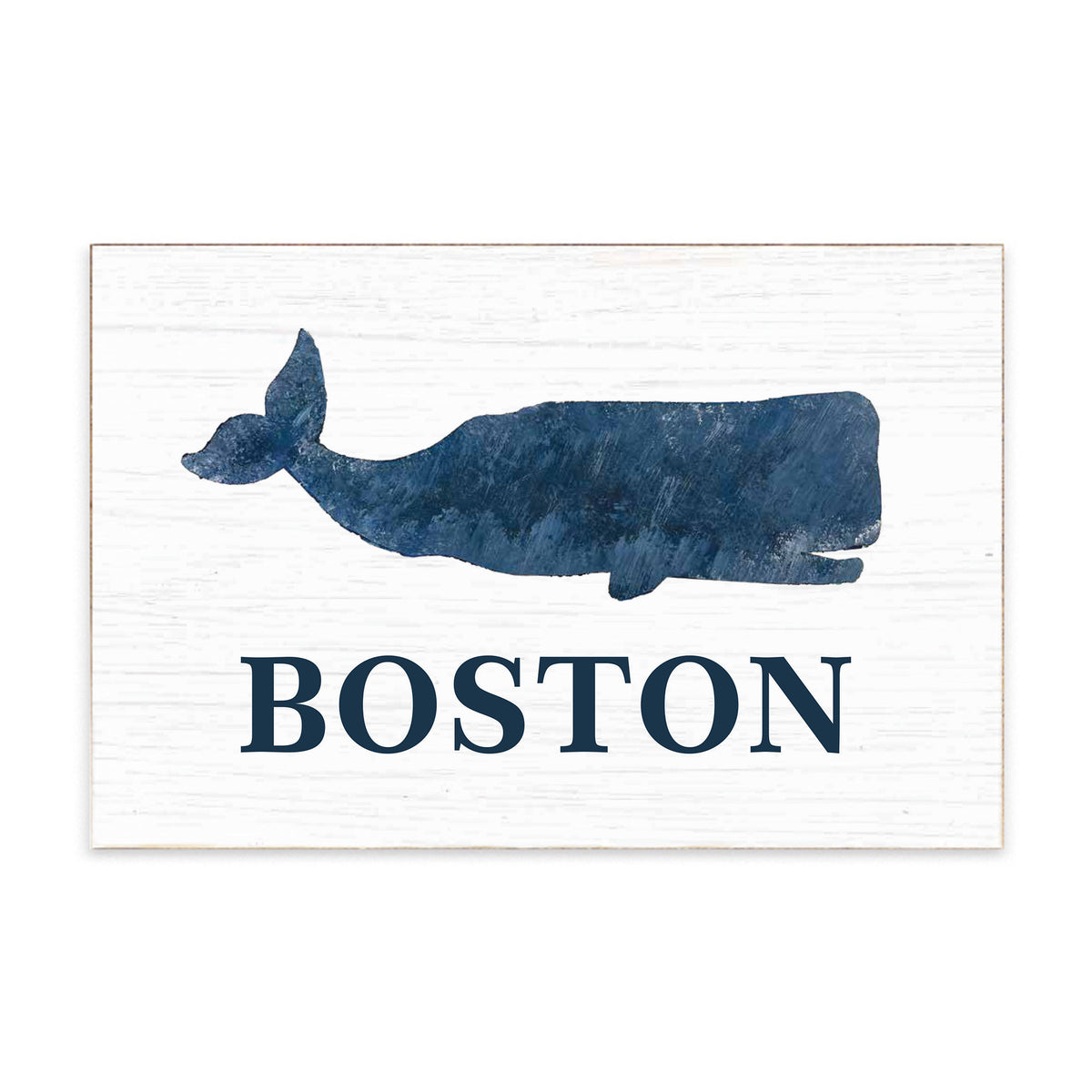 Whale Personalized Block Sign