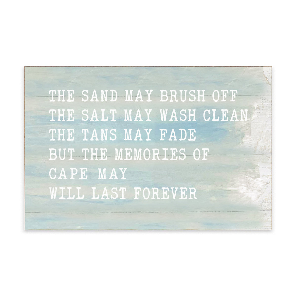 Memories Last Forever Personalized Block Sign